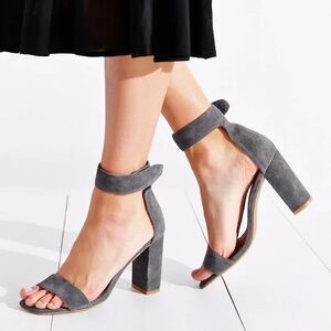 Jeffrey Campbell Holvey Suede Heel Sandal